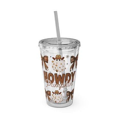 Howdy Pumpkin Tumbler