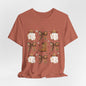 Country Bows & Pumpkins Fall Tee