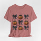 Black Bows & Pumpkins Fall Tee