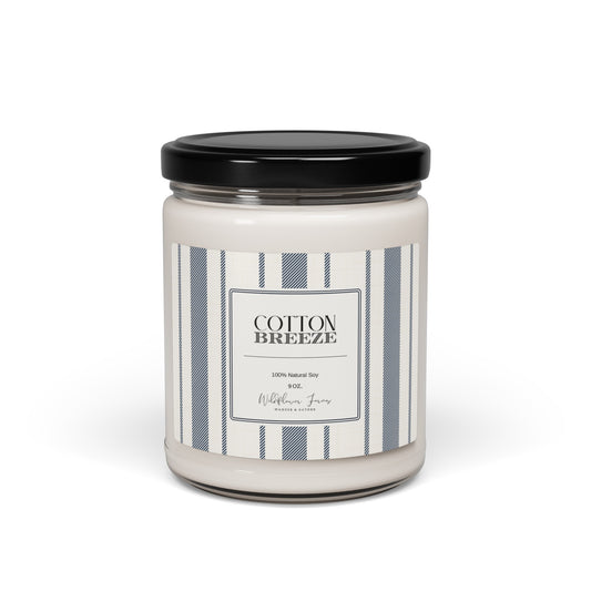 Cotton Breeze Soy Candle, 9oz